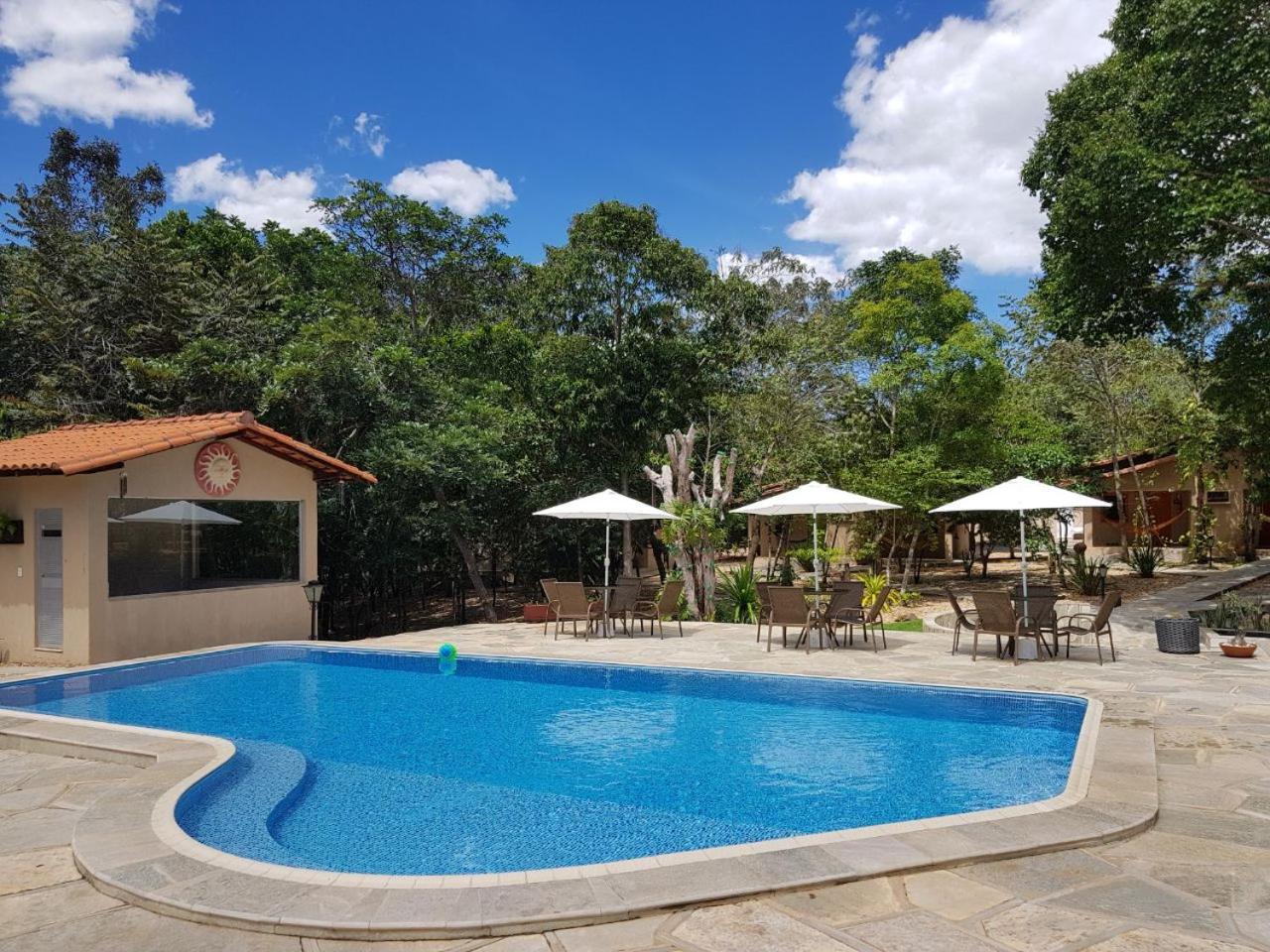 Orla Morada Do Sol Hotell Pirenópolis Eksteriør bilde